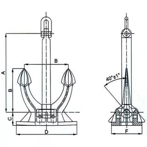 Якорь Spek марка Сталь 20, ГОСТ 30563-98 в г. Владивосток